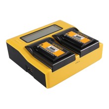 PATONA Dual LCD USB Ładowanie f. Nikon EN-EL23 Coolpix p600 PATONA Dual LCD USB Ładowanie f. Nikon EN-EL23 Coolpix p600