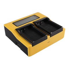 PATONA Dual LCD USB Ładowarka do Garmin P11P15-04-N02 Montana 600 650 600 Moto 650 t