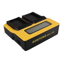 PATONA Dual LCD USB Ładowarka do Garmin P11P15-04-N02 Montana 600 650 600 Moto 650 t PATONA Dual LCD USB Ładowarka do Garmin P11P15-04-N02 Montana 600 650 600 Moto 650 t