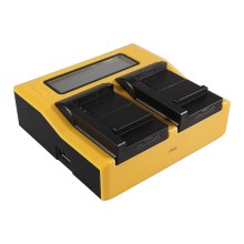 PATONA Dual LCD USB Ładowanie f. Samsung B740E Galaxy NX mini NXF1 S4 Zoom S4 Zoom LTE SMC101