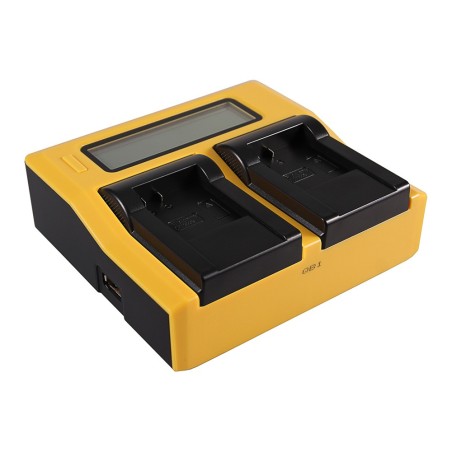 PATONA Dual LCD USB Ładowanie f. Qumox SupTig 3 SJ4000 SJ4000 SupTig3 SupTig 3 SJ4000 SupTig 3