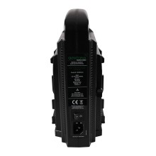 PATONA Premium Ładowarka Dual V-Mount Sony BP-95W BP-GL65 BP-190WS z 4-pinowym kablem XLR