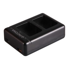 Podwójna szybka ładowarka PATONA do Garmin VIRB XE, GMCP902624 w tym. Kabel micro-USB