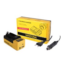 Ładowarka USB PATONA Synchron f. 18650 Zelle ICR18650-26F INR18650F1L NCR18650B US18650VTC5 US18650VTC6L
