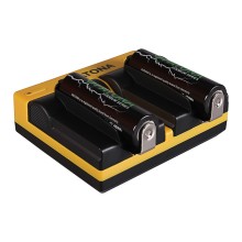 PATONA Ładowarka podwójna USB do ogniw 18650 ICR18650-26F INR18650F1L NCR18650B US18650VTC5 US18650VTC6 z kablem Micro-USB