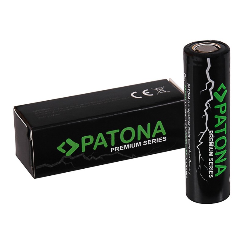 PATONA Premium Akumulator 18650 Li-Ion flat top 3,7V 3350mAh PATONA Premium Akumulator 18650 Li-Ion flat top 3,7V 3350mAh