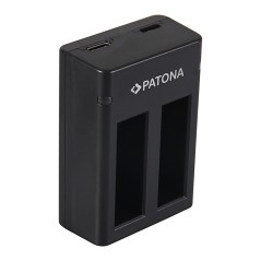 Podwójna szybka ładowarka PATONA f. GoPro Fusion, ASBBA-001 w zestawie Kabel mikro-USB