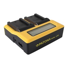 PATONA podwójny wyświetlacz LCD USB ładowarka do Sony NP-FZ100 A7 III A7M3 alfa 7 III A7 R III A7RM3 alfa 7 R III A9 alfa 9 FZ10 PATONA podwójny wyświetlacz LCD USB ładowarka do Sony NP-FZ100 A7 III A7M3 alfa 7 III A7 R III A7RM3 alfa 7 R III A9 alfa 9 FZ10
