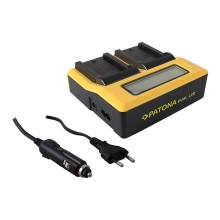 PATONA podwójny wyświetlacz LCD USB ładowarka do Sony NP-FZ100 A7 III A7M3 alfa 7 III A7 R III A7RM3 alfa 7 R III A9 alfa 9 FZ10 PATONA podwójny wyświetlacz LCD USB ładowarka do Sony NP-FZ100 A7 III A7M3 alfa 7 III A7 R III A7RM3 alfa 7 R III A9 alfa 9 FZ10