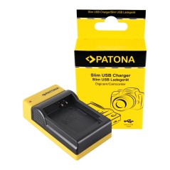 PATONA Slim ładowarka micro-USB f. Canon NB-13L PowerShot G5 X G5X G7 X G7 X Mark II G7X G9 X G9X