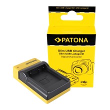 PATONA Slim ładowarka micro-USB f. Panasonic DMW-BLG10 CSBLG10MC CS-BLG10MC DMWBLG10 DMW-BLG10