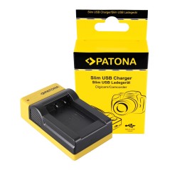 PATONA Slim ładowarka micro-USB f. Sony NP-BX1 BX BX1 NP-BX1 Cybershot DSC HX300 DSC HX50V DSC RX1