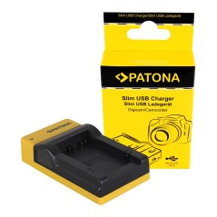 PATONA Slim ładowarka micro-USB f. Leica Panasonic DMW-BMB9 V-Lux V-Lux 2 VLux 2 II