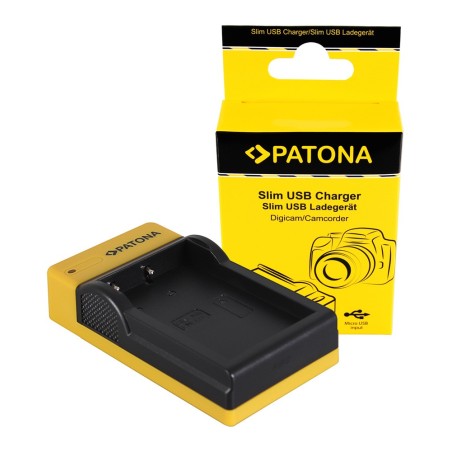 PATONA Slim ładowarka micro-USB f. Nikon EN-EL9 D40 D40x D5000 D60