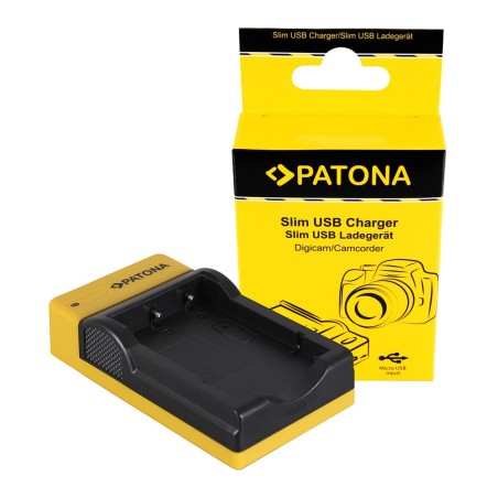 PATONA Slim ładowarka micro-USB f. Fujifilm Fuji NP-40 Finepix F30 F-30 F31 F-31 F31fd F-31fd F402