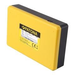 PATONA USB Triple Ladegerät f. Nikon EN-EL14 1D3100 D3200 D5100 D5200 P7000 P7700 P7800