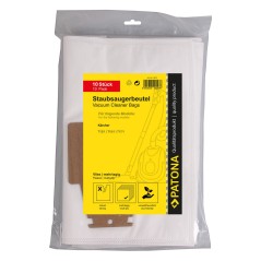 Worek do odkurzacza PATONA 10 z wielowarstwowym polarem w komplecie. Mikrofiltr f. Bosch Typ P