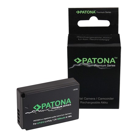 Bateria PATONA Premium f. Canon EOS M50 EOS-M50 LP-E12