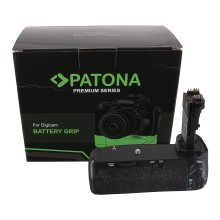 Uchwyt akumulatorowy PATONA Premium f. Canon EOS 70D 80D BG-E14H f. 2 x baterie LP-E6 w zestawie Sterowanie bezprzewodowe na pod