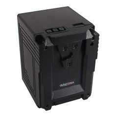 PATONA Platinum NANO V190 V-Mount 189Wh f. Sony DSR 600P 650P 652P HDW 800P PDW 850 BP-150w CZERWONY ARRI