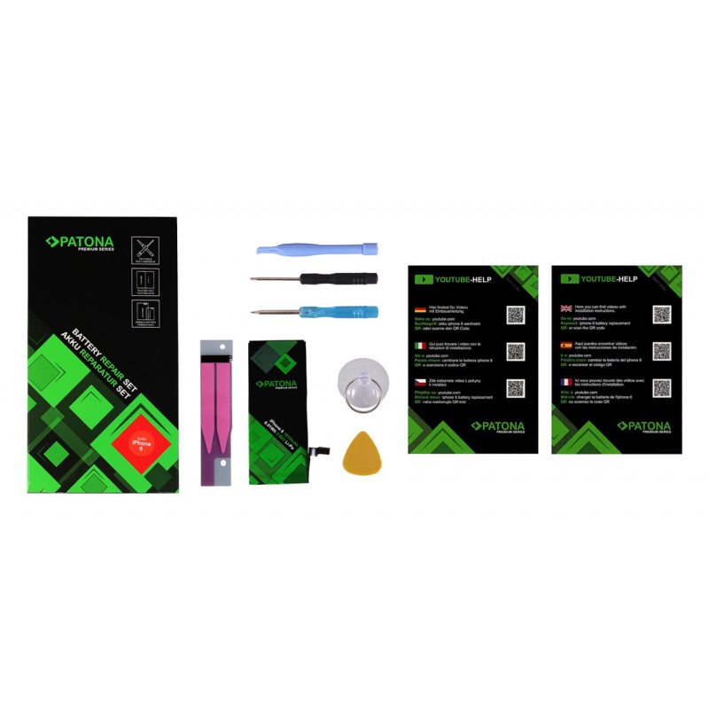 PATONA Premium Bateria do Apple iPhone 6 616-0804 / 616-0805 / 616-0809 + zestaw narzędzi