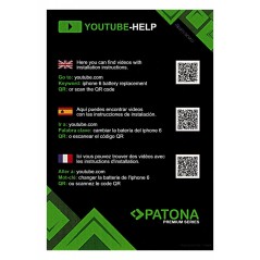 Bateria PATONA Premium f. Apple iPhone 6s Plus 616-00042 616-00045 A1522 A1524 A1593 A1634 A1687 A1699 w tym. zestaw narzędzi