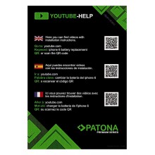 PATONA Premium do Apple iPhone 6s Plus 616-00042 616-00045 A1522 A1524 A1593 A1634 A1687 A1699 w komplecie zestaw narzędzi