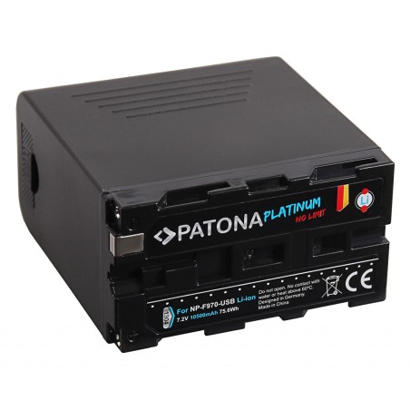 PATONA Platinum Akumulator do Sony NP-F970  F960 F950 10500mAh Powerbank