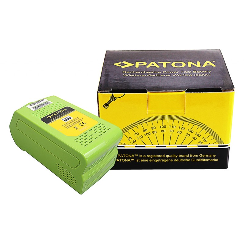 Bateria Patona do Greenworks 20302 2601402 2601102 29472 29282 29727 40V / 4000mAh Bateria Patona do Greenworks 20302 2601402 2601102 29472 29282 29727 40V / 4000mAh