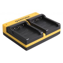 Podwójna ładowarka PATONA f. Sony NP-FT1 NP-FR1 DSC-T1 DSC-T3 DSC-T5 DSC-T9 DSC-T10 L1 DSC-T33 DSC-T11 w tym. Kabel mikro-USB