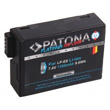 Bateria PATONA Platinum do Canon LP-E8 LP-E8+ EOS 550D, 600D 650D 700D Bateria PATONA Platinum do Canon LP-E8 LP-E8+ EOS 550D, 600D 650D 700D