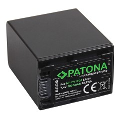 Bateria PATONA Premium do Sony NP-FV100 FDR-AX40 FDR-AX45 FDR-CX680 NEX-VG30