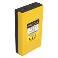 Ładowarka USB PATONA z podwójnym wyświetlaczem LCD f. Panasonic DMW-BLJ31 Lumix DC-S1 DC-S1R DC-S1H