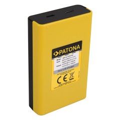 Ładowarka USB PATONA z podwójnym wyświetlaczem LCD f. Kamera akcji DJI Osmo AB1 P01