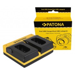 Podwójna ładowarka PATONA do Panasonic DMW-BLJ31 Lumix DC-S1 DC-S1R DC-S1H