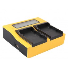 PATONA podwójna ładowarka USB LCD do Canon BP-A30 EOS C200 C200B C200 PL C300 Mark II XF705 CA-CP200L PATONA podwójna ładowarka USB LCD do Canon BP-A30 EOS C200 C200B C200 PL C300 Mark II XF705 CA-CP200L