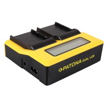 PATONA podwójna ładowarka USB LCD do Canon BP-A30 EOS C200 C200B C200 PL C300 Mark II XF705 CA-CP200L PATONA podwójna ładowarka USB LCD do Canon BP-A30 EOS C200 C200B C200 PL C300 Mark II XF705 CA-CP200L