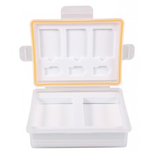 PATONA Pudełko do przechowywania baterii i kart pamięci do Canon LP-E10 Nikon EN-EL23 Fuji NP-W126 Panasonic DMW-BLG10