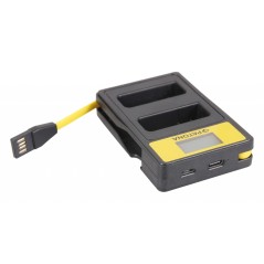 PATONA Smart Dual LCD USB Ładowarka podwójna do Nikon EN-EL14