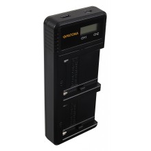 Ładowarka PATONA Dual LCD USB do Sony NP-F / NP-FM / NP-QM / FM500H – F550 / F750 / F970 / FM50 / FM500H