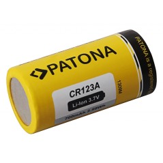 PATONA Bateria CR123A 16340 ogniw Li-Ion Akku 3,7V 700mAh