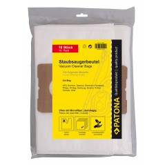 Worek do odkurzacza PATONA 10 z wielowarstwowym polarem w komplecie. Mikrofiltr f. TORBA AEG S-BAG GR.205