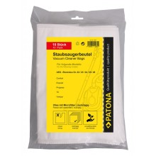 Worek do odkurzacza PATONA 10 z wielowarstwowej włókniny w zestawie. Mikrofiltr f. AEG gr. 22 23 24 25 26