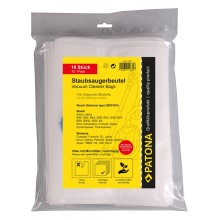 Worek do odkurzacza PATONA 10 z wielowarstwowym polarem w komplecie. Mikrofiltr f. Bosch typu DEFG