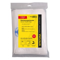 Worek do odkurzacza PATONA 10 z wielowarstwowym polarem w komplecie. Mikrofiltr f. Bosch Typ P