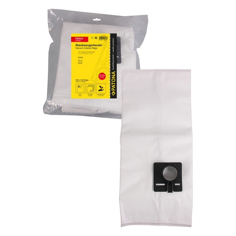 PATONA 5 wielowarstwowych worków do odkurzaczy Festool CTL-22 / CTL-33