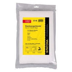 Worek do odkurzacza PATONA 10 z włókniny wielowarstwowej f. Bomann CB 950 Rowenta ZR-0039 RO 1700 RO 2100