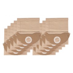 PATONA 10 papierowy worek do odkurzacza wielowarstwowy f. Kärcher 2111 A2004 A2120 ME 4000 Plus 4000TE Hoover Aqua 15 S4125