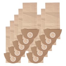 PATONA 10 papierowy worek do odkurzacza wielowarstwowy f. Kärcher 2101 TE 2105 2111 3500 E 3501 E 4000 Plus 6.904-072