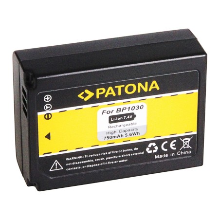 Bateria PATONA f. Samsung NX200 NX-200 BP1030 BP-1030